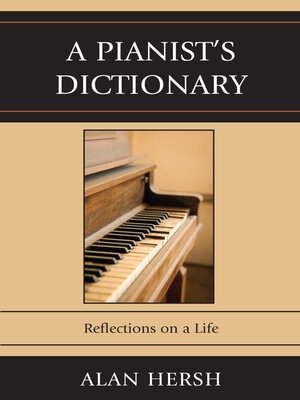 cover image of A Pianist's Dictionary